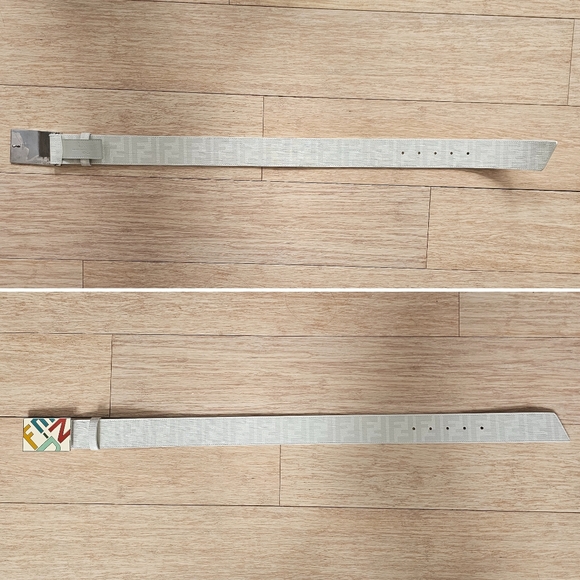 🤍 ‼️RARE‼️ Fendi Zucca Multicolor Belt 🤍 - Picture 5 of 6